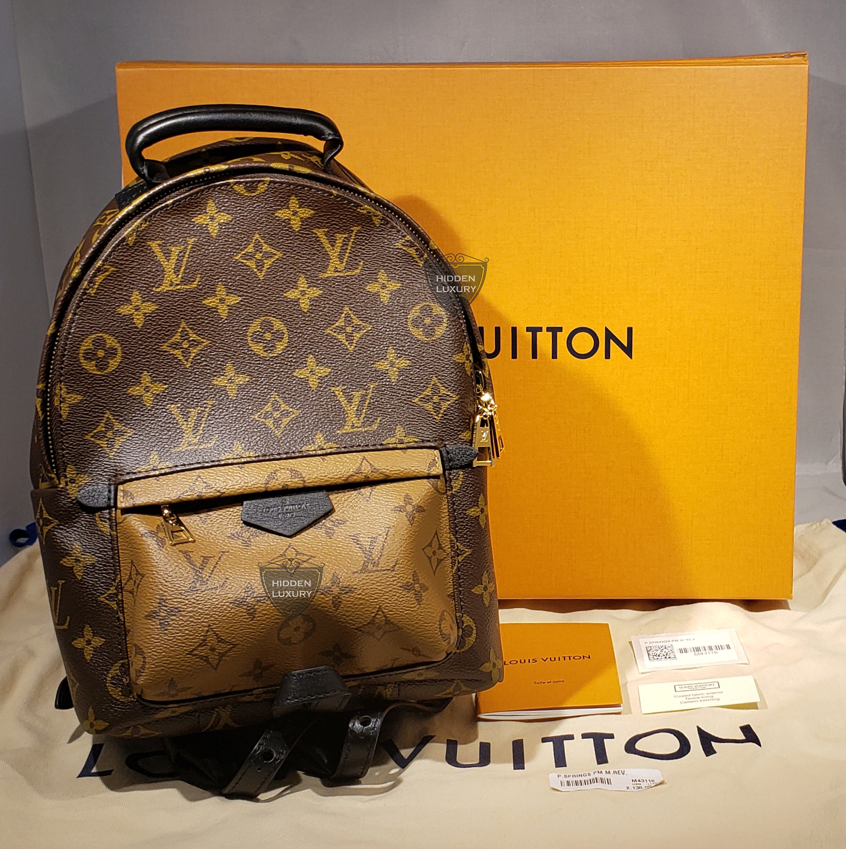 Louis Vuitton, Bags, Authentic Louis Vuitton Palm Springs Pm Backpack